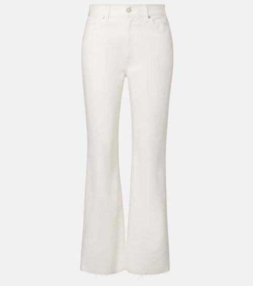 Calla high-rise cropped straight jeans