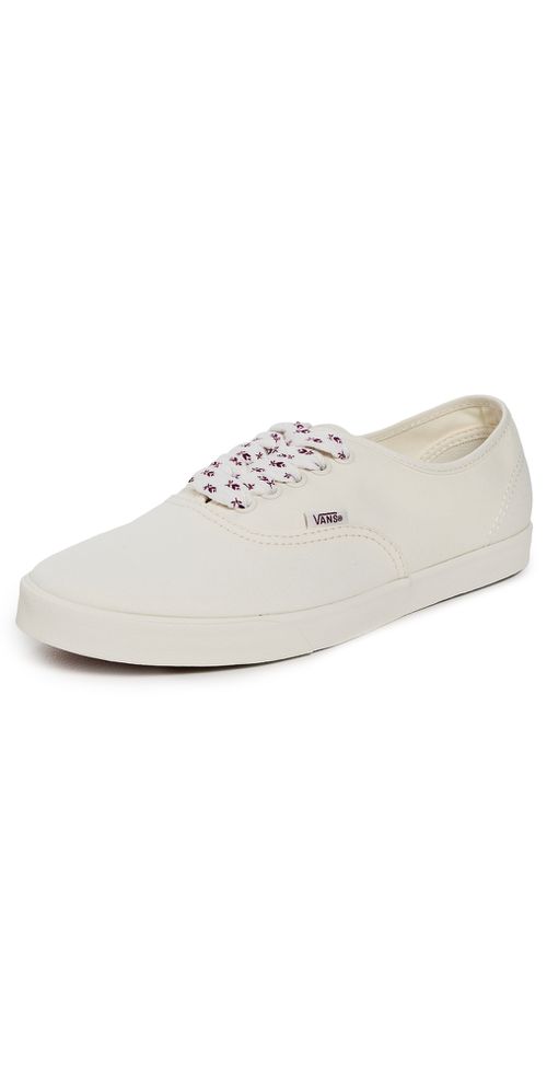 Vans Authentic Lowpro Sneakers Floral Laces Egret W