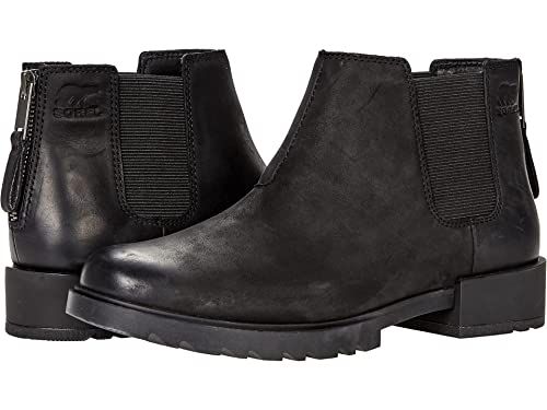 Sorel Emelie™ II Chelsea Heel Zip Dark Amber/Tobacco