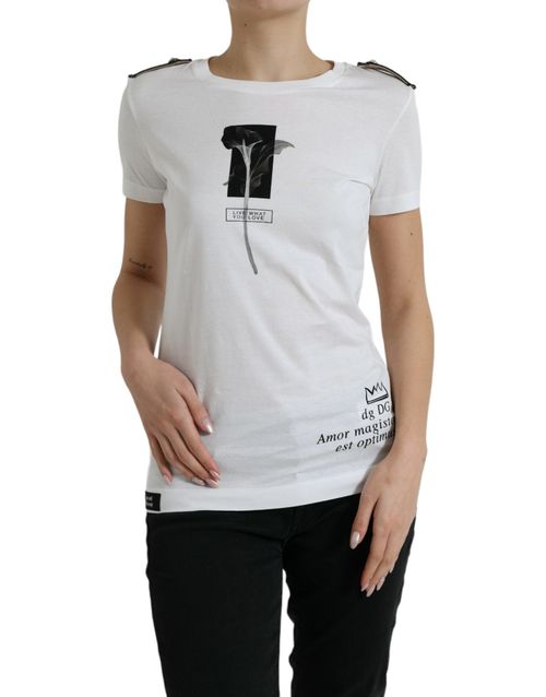 Logo-Printed Cotton T-Shirt — White