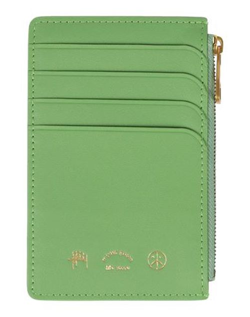 Mister Green Woman Cardholder Light green Size