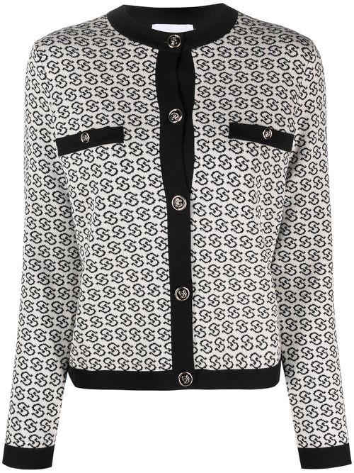 Gancini Galoure knitted jacket - Neutrals