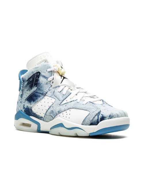 Air Jordan 6 Retro "Washed Denim" sneakers - White