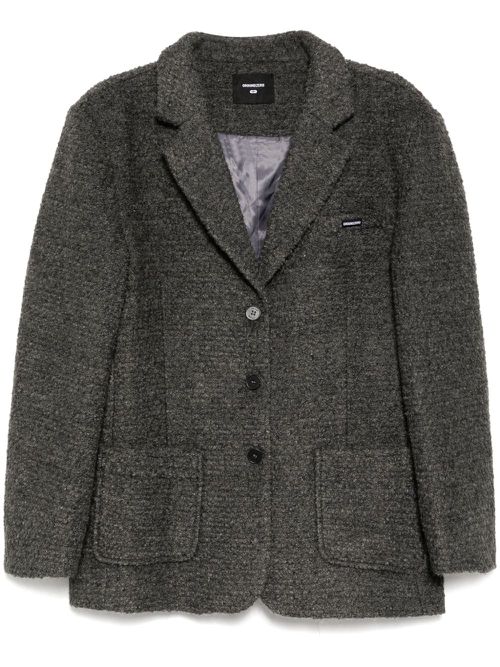 Single-breasted blazer - Grey