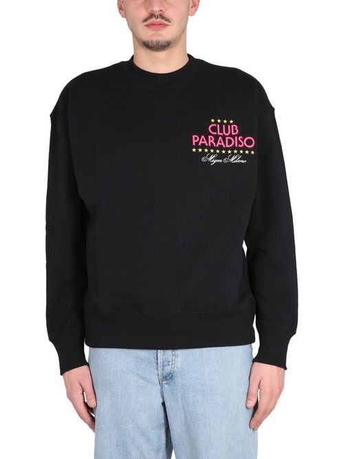 Sweatshirt With Logo Print