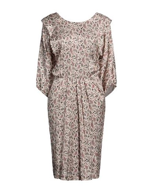 Woman Midi dress Beige Size XS Viscose