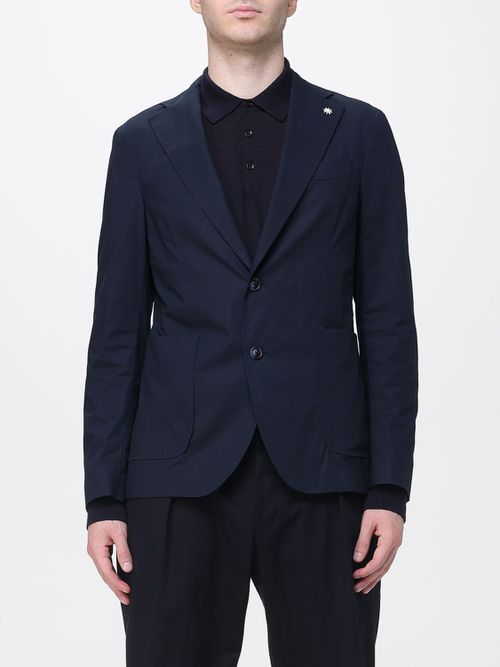 Blazer Men color Blue