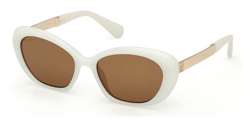 Max & Co. MO0133 25J Women’s Sunglasses White Size 55