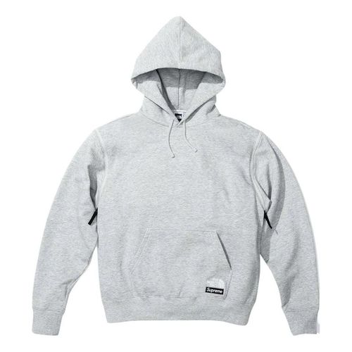 X The North Face Convertible Hooded Sweatshirt 'Grey'