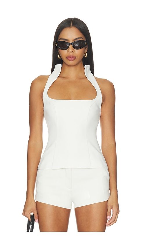 MAJORELLE Lori Top in White. XL. Also in L