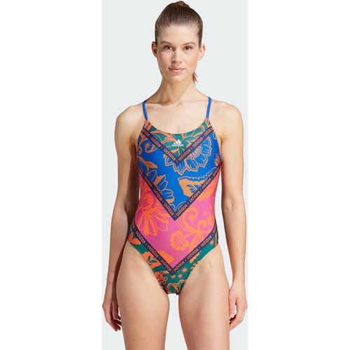 ADIDAS Sportswear Womens x FARM Rio Swimsuit - Navy - XXS/X-Sma