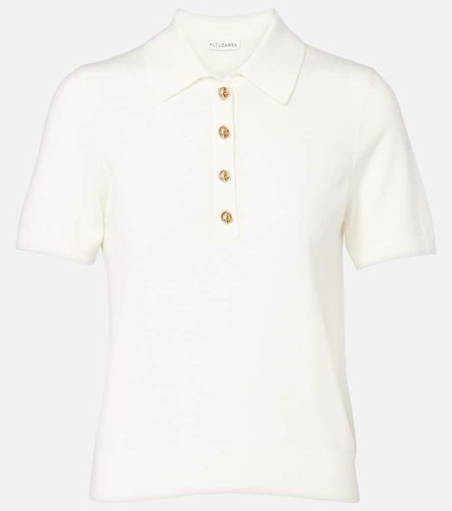 Nemo wool-blend polo shirt