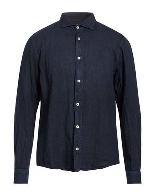 Roÿ Roger's Riviera Man Shirt Navy Size M Linen