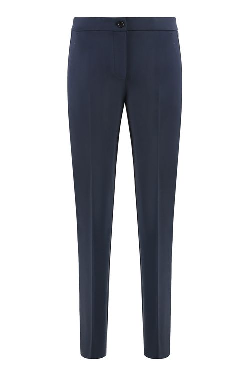 Viscose Blend Side-Pocket Trousers