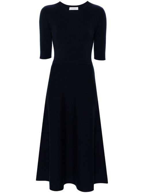 Seymore midi dress - Blue