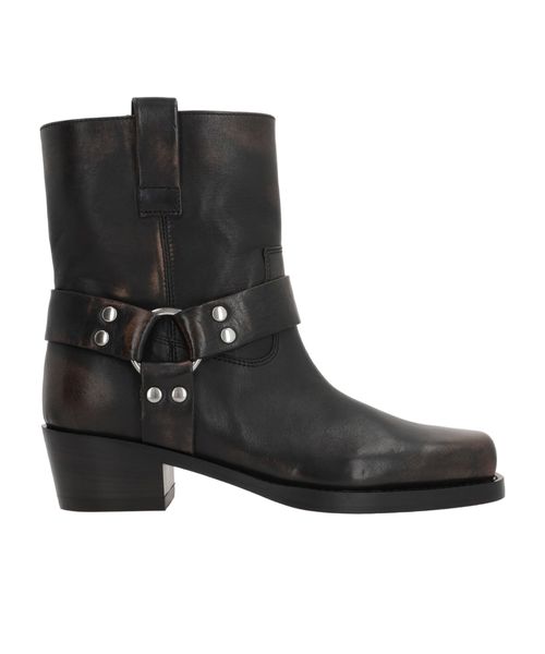 Roxy leather ankle boots