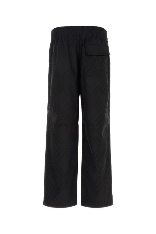 Black nylon pant