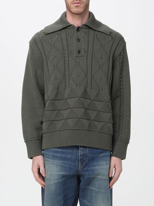 Polo Shirt Men color Green