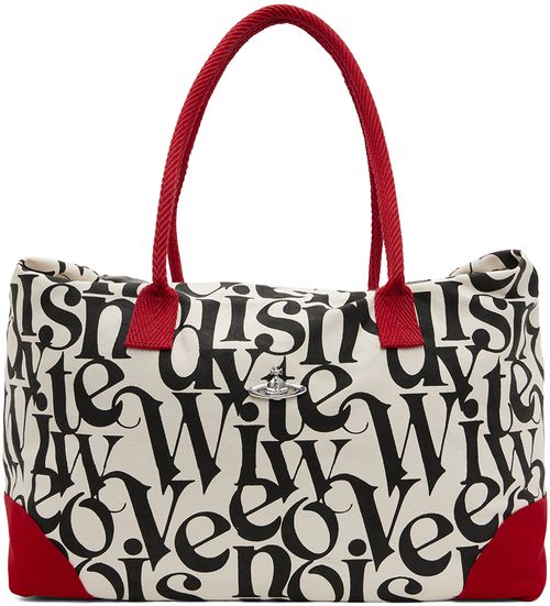 Black &amp; White Sid Weekender Duffel Bag