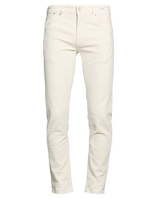 Man Pants Off white Size 32 Lyocell, Cotton, Lycra