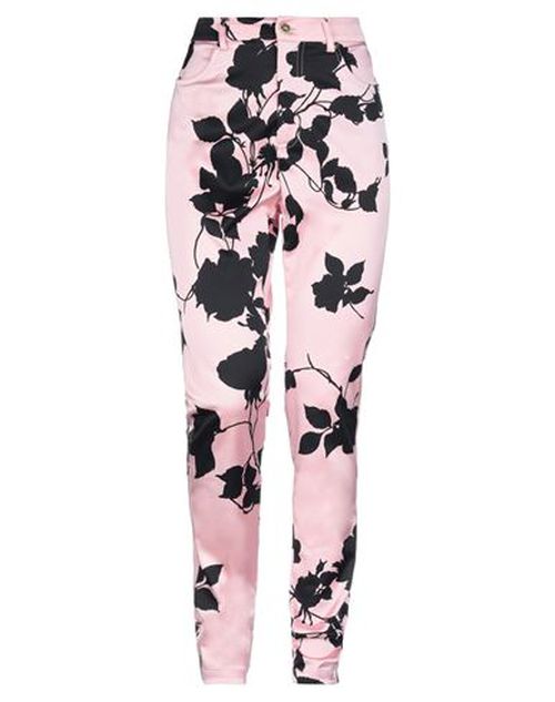 Woman Pants Pink Size 4 Cotton, Viscose, Elastane