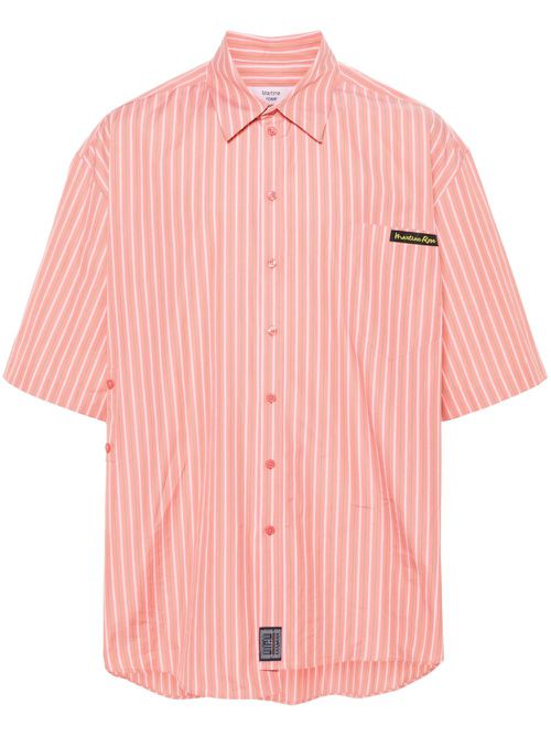 Striped bowling shirt - Pink