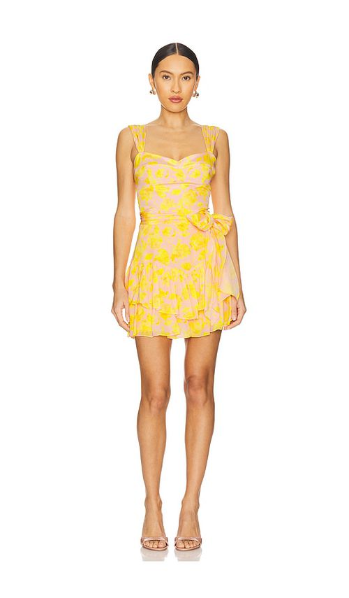 Amanda Uprichard SKORT-ROMPER KENDRA in Yellow. Größe XS. Also in