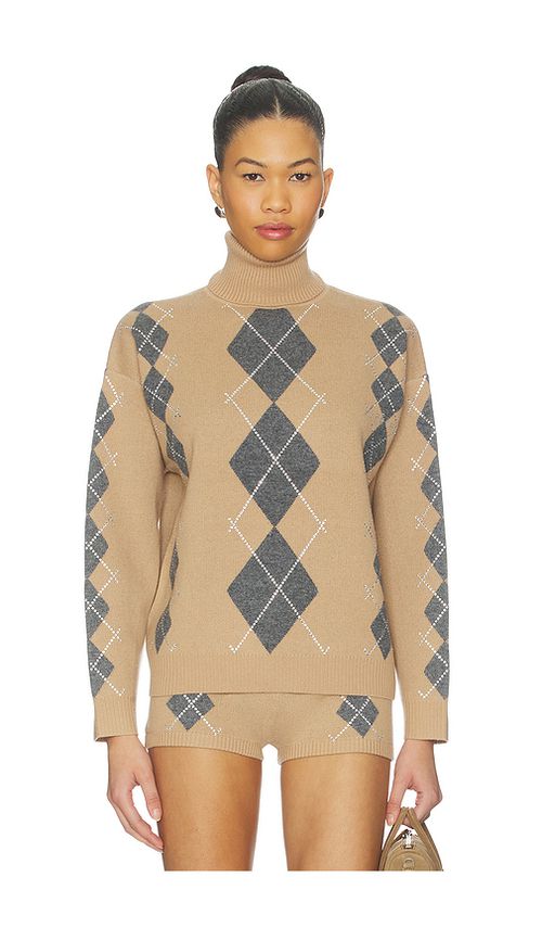 Retrofete Alberte Embellished Sweater in Cream. L. Also in XS, S