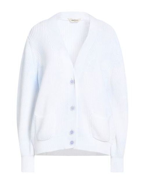 Woman Cardigan Sky blue Size 10 Cotton