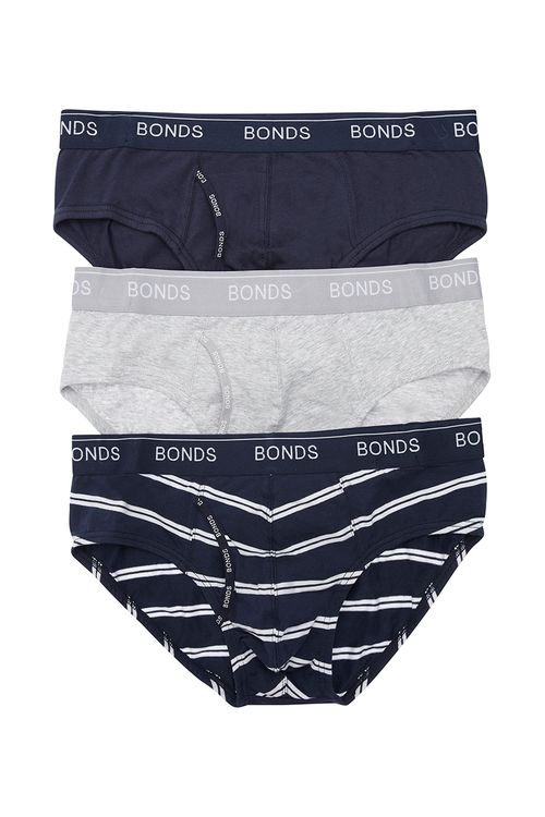 Men's Guyfront Cotton Brief 3 Pack 