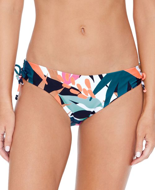 Luna Side-tie Bikini Bottoms In Desert Wild Multi