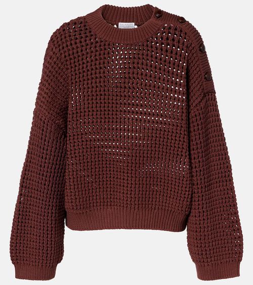Cotton-blend sweater