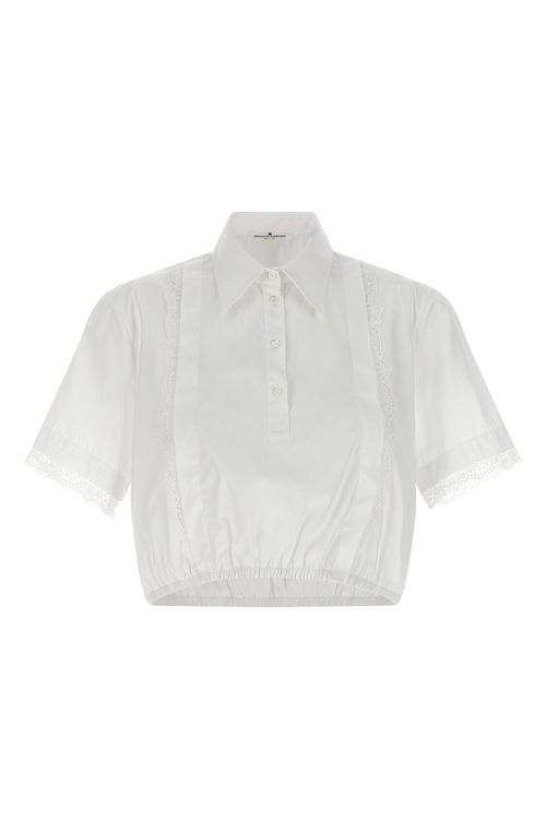 Lace Insert Shirt