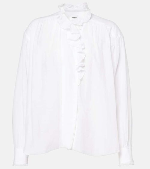 Etoile cotton-blend pajama shirt
