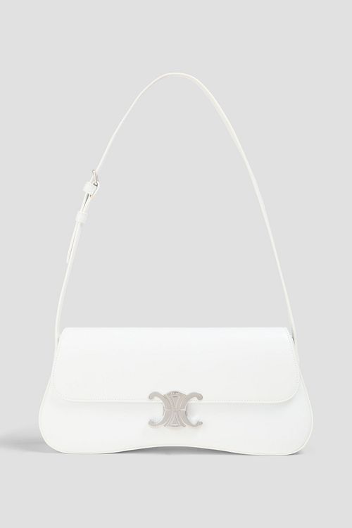 Lola medium leather shoulder bag - White - OneSize