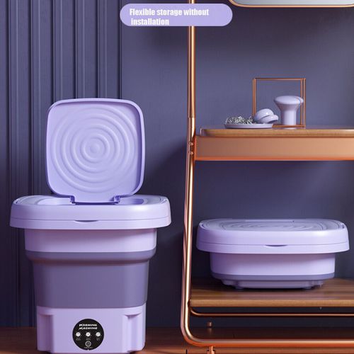 TEMU Portable Washing Machine, Mini Foldable Washing Machine And Dryer, Of Deep Cleaning Underwear, Baby Clothing, Socks And Small Items. Lavadora