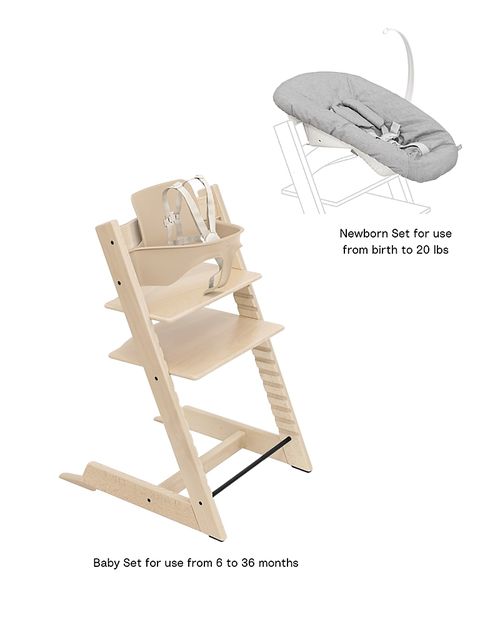 Tripp Trapp High Chair & Newborn Set