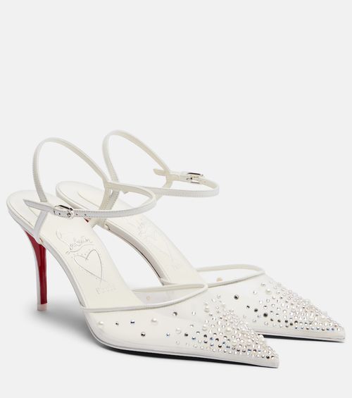 Miss Z embellished slingback pumps