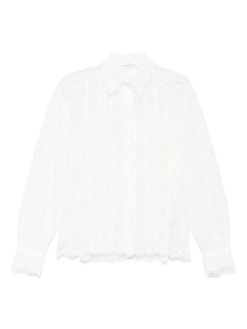 Ermanno Scervino corded-lace shirt - White