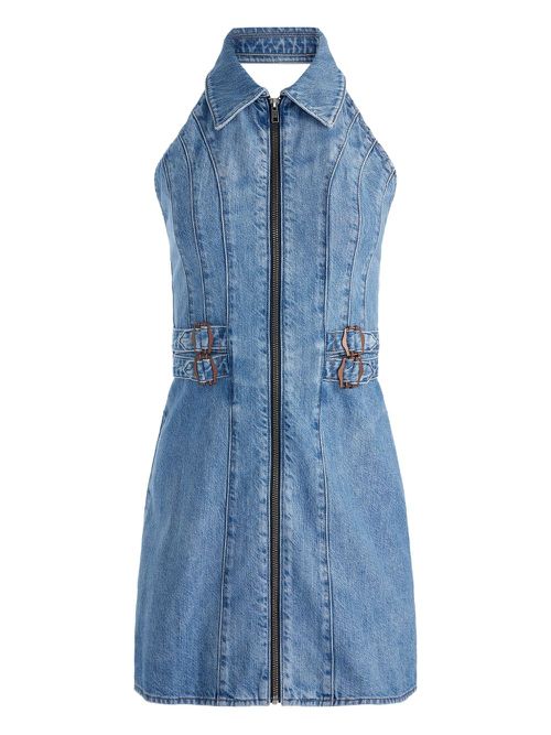 Alice + olivia Axelle mini dress - Blue