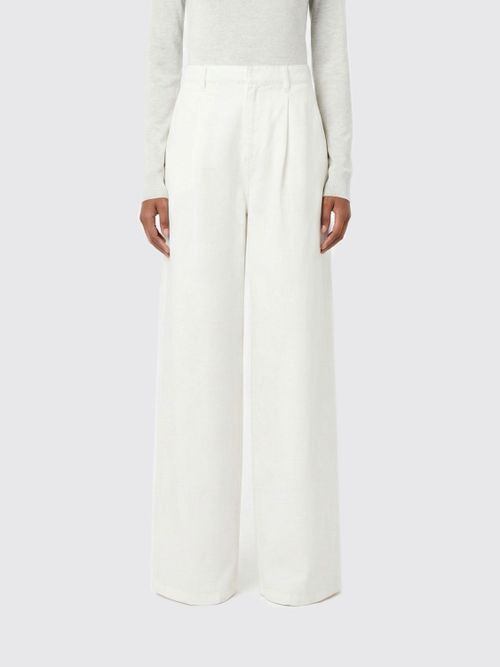 Pants Woman color White