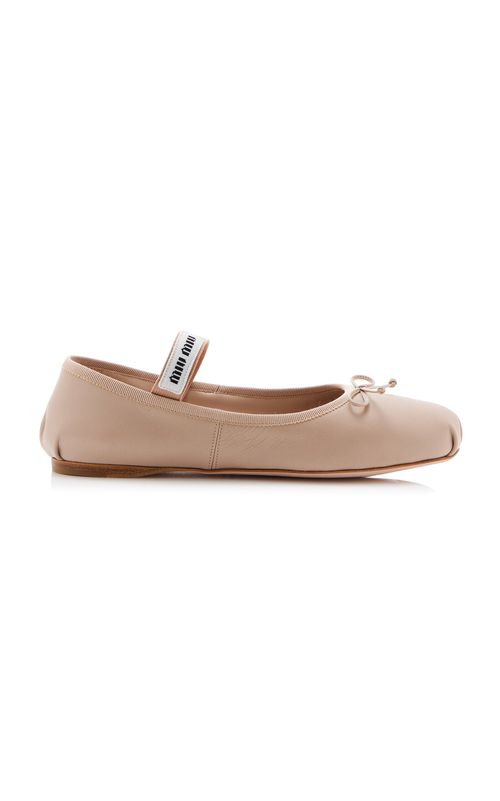 Leather Ballet Flats