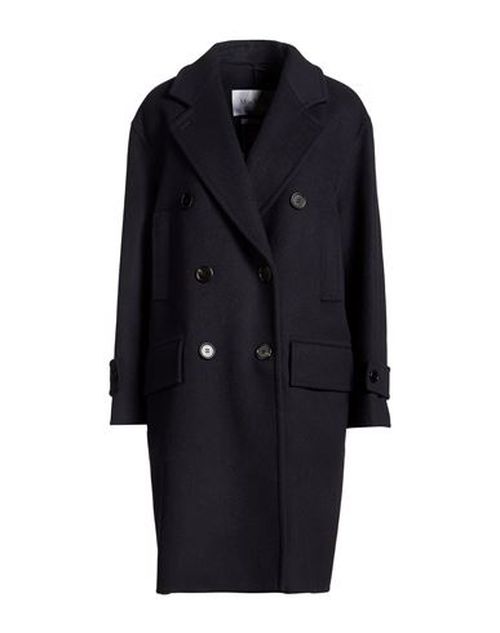 Woman Coat Midnight blue Size 0 Virgin Wool, Cashmere