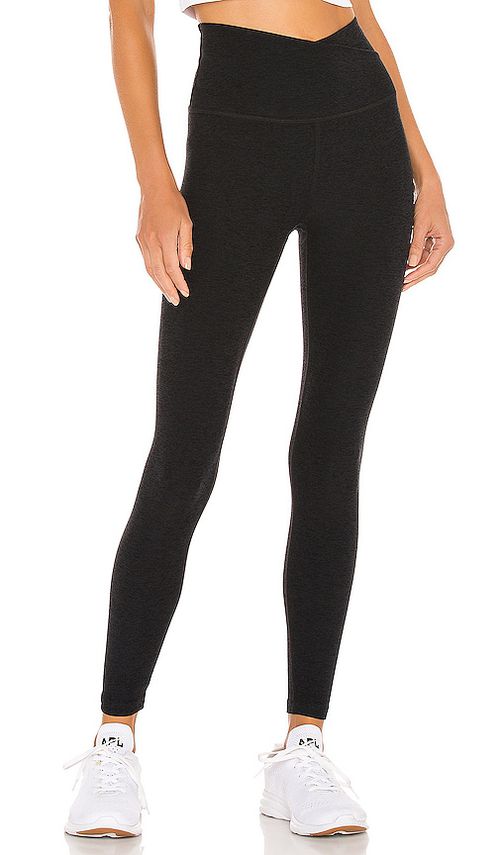 Beyond Yoga At Your Leisure Legging in Darkest Night - Black. M also in XS, S