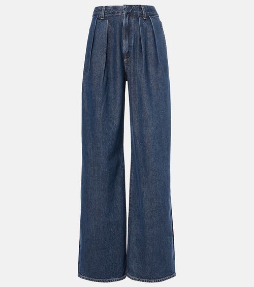 Petra high-rise wide-leg jeans