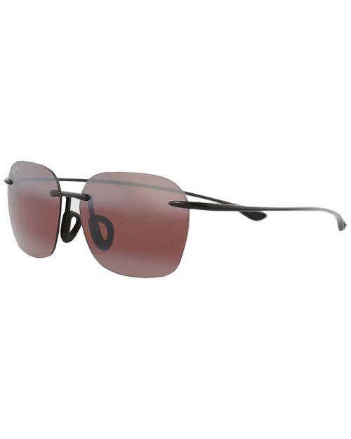 Unisex R446 50mm Polarized Sunglasses
