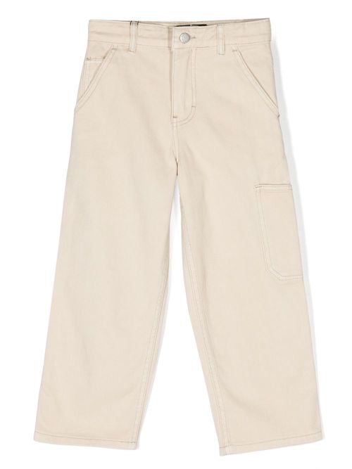 Archer straight-leg jeans - Neutrals