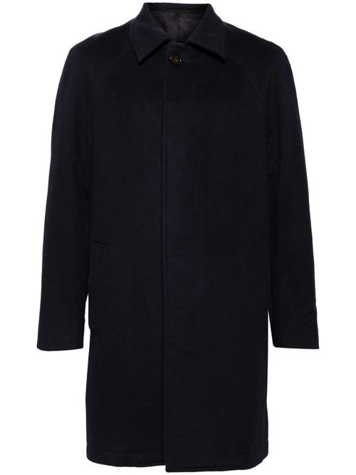 Single-breasted coat - Blue