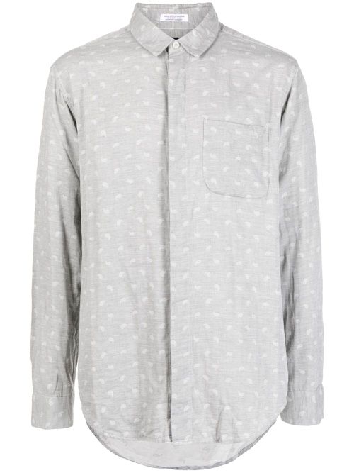 Paisley-print shirt - Grey
