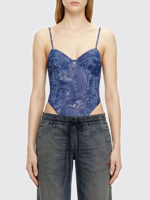 Bodysuit Woman color Blue